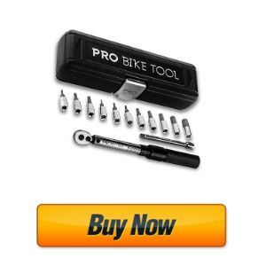 Pro Bike Tool 1/4 Inch Drive Click Torque Wrench Set