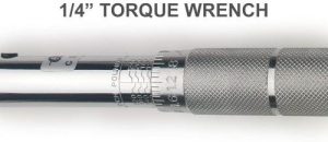 J&R Quality Tools 1/4-Inch Adjustable Torque Wrench