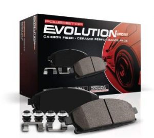 Power Stop Z23-905, Z23 Evolution Sport Carbon-Fiber Ceramic Rear Brake Pads for Nissan Altima