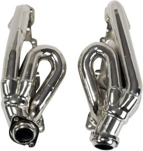 BBK 4009 1-3/4" Shorty Tuned Length Performance Exhaust Headers for Dodge Ram Truck 5.7L Hemi - Chrome Finish